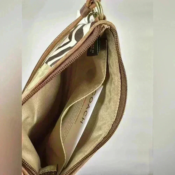 Coach NWT Patchwork Y2K Wristlet Color-block Wallet Bag Animal Print 2000s - Picture 7 of 8